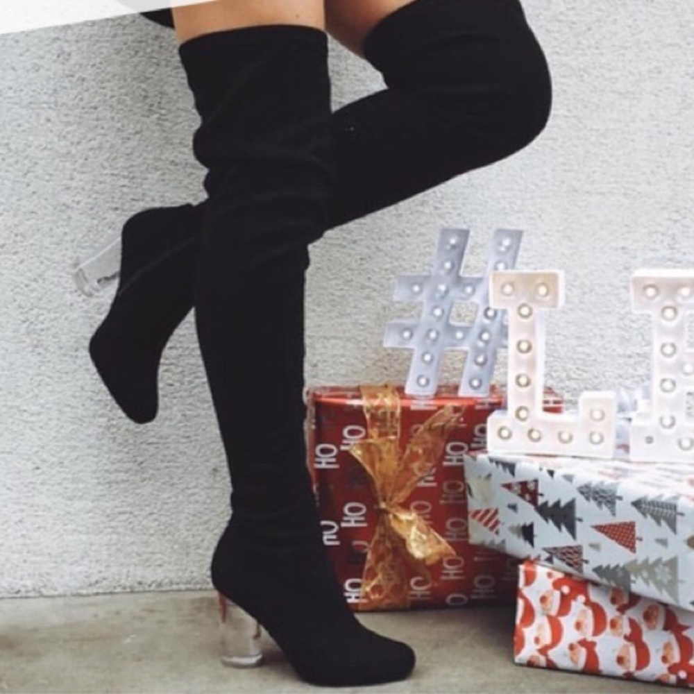 Jeffrey Campbell over the knee boots
